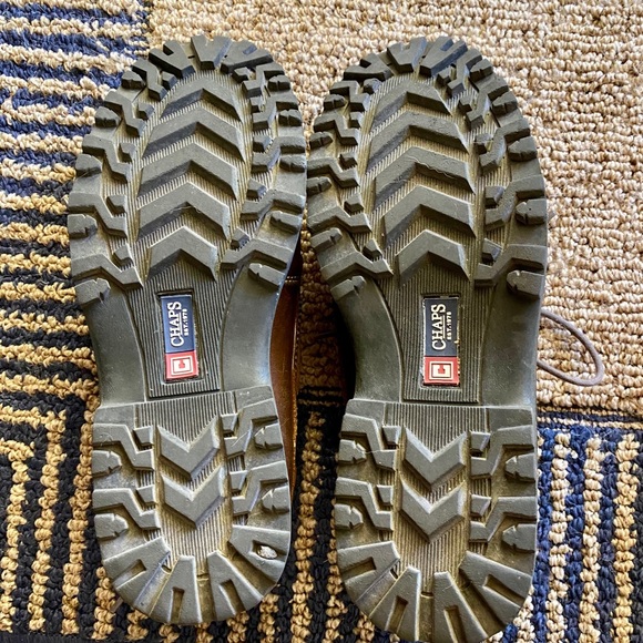 š„¾Menās Chaps leather lace up oxfords size 11.5 - Picture 7 of 9